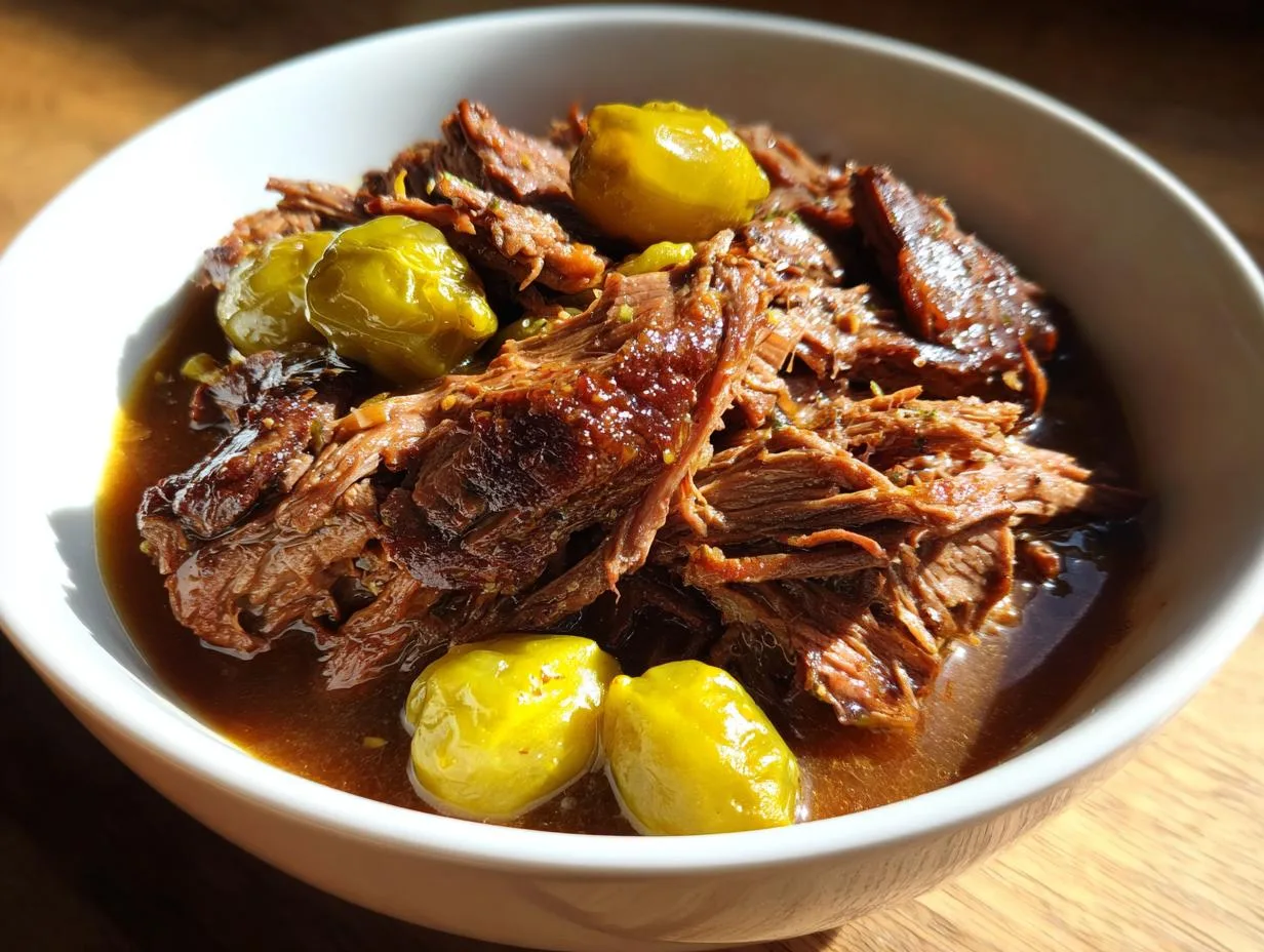 Melt-in-Your-Mouth Mississippi Pot Roast: The 5-Ingredient Slow Cooker Secret